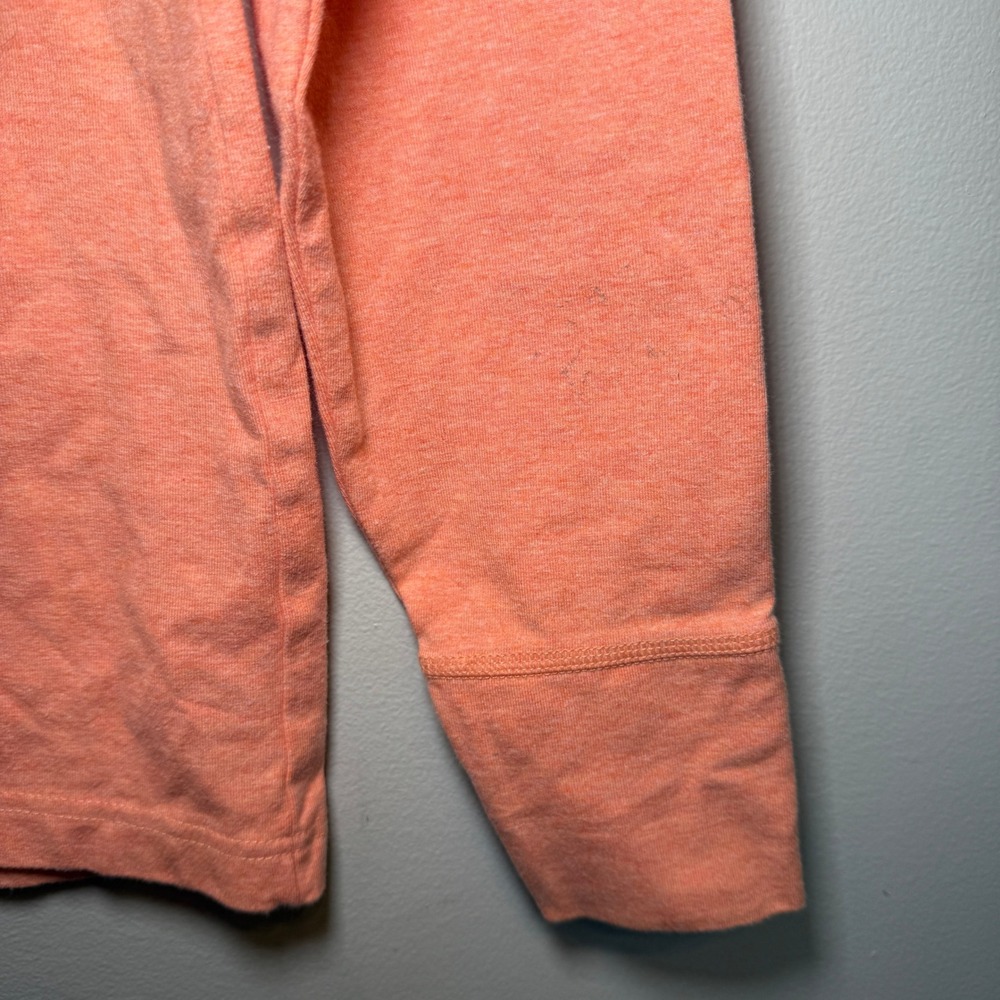Kangol Women's Peach Heather Long Sleeve Crew Neck Shirt K9167L Size Medium - Picture 7 of 7